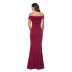 wholesale women s clothing Nihaostyles V-neck split dress banquet evening dress NSYSM67015