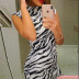wholesale women s clothing Nihaostyles sleeveless zebra print tight dress NSYSM67026