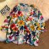 wholesale clothing vendors Nihaostyles retro lapel floral loose shirt NSYID67066