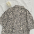 wholesale clothing vendors Nihaostyles Fashion Lapel Printed Half Sleeve Loose Shirt NSYID67050