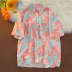 wholesale clothing vendors Nihaostyles Loose Printed Half Sleeve Shirt NSYID67053