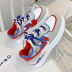 Flat color matching casual white shoes Nihaostyles wholesale clothing vendor NSYUS71359