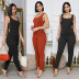 women s pleated jumpsuit nihaostyles clothing wholesale NSGLS72842