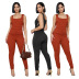 women s pleated jumpsuit nihaostyles clothing wholesale NSGLS72842