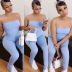 women s casual solid color sling split jumpsuit nihaostyles clothing wholesale NSGLS72861