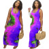 Slim Sling Printed Dress Nihaostyles wholesale clothing vendor NSTYF72868