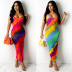 sexy print halter dress Nihaostyles wholesale clothing vendor NSTYF72892