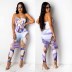 wrapped chest mid-waist jumpsuit Nihaostyles wholesale clothing vendor NSTYF72911