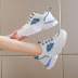 fashion lace-up mesh thick sneakers Nihaostyles wholesale clothing vendor NSCF73018