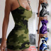camouflage printed sling sexy dress Nihaostyles wholesale clothing vendor NSXPF73052