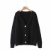 Long Sleeve Single Breasted Knit Cardigan NSSX73213