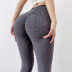seamless jacquard bubble yoga pants Nihaostyles wholesale clothing vendor NSMYY73253