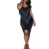 high elasticity tassel dress Nihaostyles wholesale clothing vendor NSCYF73288