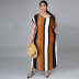 casual V-neck large size short-sleeved dress Nihaostyles wholesale clothing vendor NSCYF73301