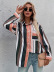 women s loose striped long-sleeved shirt nihaostyles clothing wholesale NSJM73344