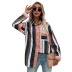 women s loose striped long-sleeved shirt nihaostyles clothing wholesale NSJM73344