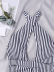 women s cross hanging neck hollow black and white stripes one-piece swimsuit nihaostyles clothing wholesale NSDYS73419