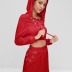 solid color long-sleeved hooded sweatshirt set Nihaostyles wholesale clothing vendor NSYF73442