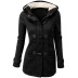 hooded cotton blended double button mid-length coat jacket Nihaostyles wholesale clothing vendor NSDMB73453