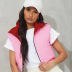 Solid Color Cotton Vest Jacket NSXPF73468