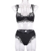 women s mesh lace sling underwear set nihaostyles clothing wholesale NSWY73480