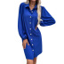 women s solid color slim dress nihaostyles clothing wholesale NSJM73534