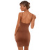 women s strapless tube top hollow dress nihaostyles clothing wholesale NSJM73544
