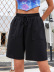 women s loose straight wide-leg shorts nihaostyles clothing wholesale NSJM73547