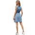 women s slim strap denim dress nihaostyles clothing wholesale NSJM73551
