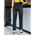 women s high-waisted straight-leg slim denim trousers nihaostyles clothing wholesale NSJM73562