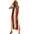 women s sleeveless striped slim strap beach dress nihaostyles clothing wholesale NSJM73563