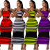 mesh stitching skinny dress Nihaostyles wholesale clothing vendor NSYDF73601
