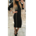 women s high-neck slim long dress nihaostyles clothing wholesale NSYID73785