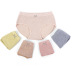 4 boxed high-waist girls  modal cotton briefs nihaostyles clothing wholesale NSLSD73648