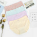 Four-pack women s cotton mid-waist bowknot panties nihaostyles clothing wholesale NSLSD73663