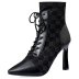 Stiletto pointy short high heel boots nihaostyles clothing wholesale NSYUS73775