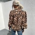 women s loose long-sleeved leopard-print lapel jacket nihaostyles clothing wholesale NSDMB73694