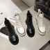 Flat lace-up boots nihaostyles clothing wholesale NSYUS73781