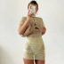 Vestido de perspectiva hueca con estampado de mujer nihaostyles ropa al por mayor NSFR73819
