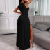 women s split hollow sling dress nihaostyles clothing wholesale NSFR73840