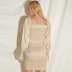 women s slim long-sleeved dress nihaostyles clothing wholesale NSLIH73864