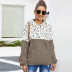 women s long-sleeved leopard pattern stitching hoodie nihaostyles clothing wholesale NSAL73897