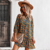 women s long-sleeved printing dress nihaostyles clothing wholesale NSDY73911