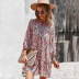 women s long-sleeved printing dress nihaostyles clothing wholesale NSDY73911