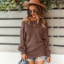 women s solid color warm stretch sweater nihaostyles clothing wholesale NSDY73918