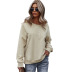 women s pullover long-sleeved round neck sweatshirt nihaostyles clothing wholesale NSDY73980