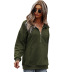 women s solid color long-sleeved warm sweatershirt nihaostyles clothing wholesale NSDY73984