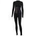 women s solid color waist jumpsuit nihaostyles clothing wholesale NSXPF74061