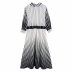black and white plaid print dress Nihaostyles wholesale clothing vendor NSAM74101