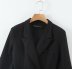 double belt small suit jacket irregular fake two-piece suit coat Nihaostyles wholesale clothing vendor NSAM74126